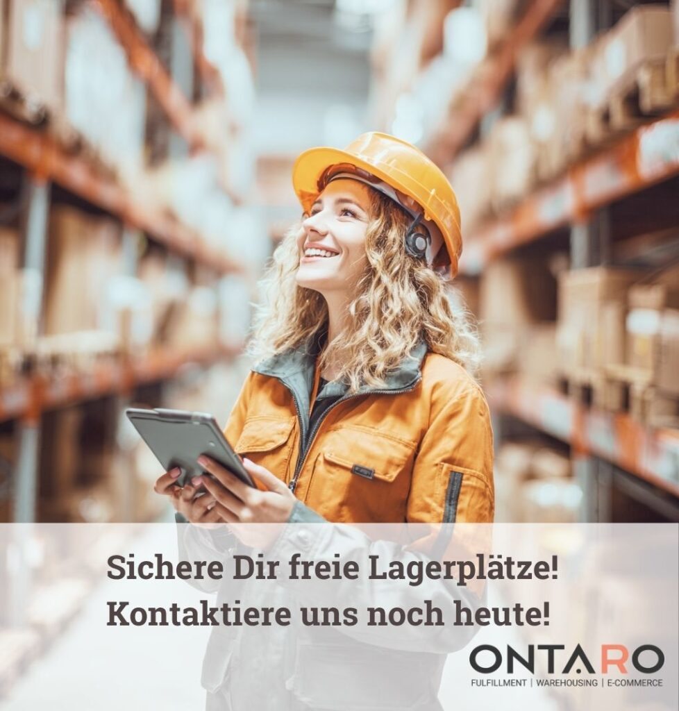 Sichere Dir freie Lagerplätze! Kontaktiere uns noch heute!