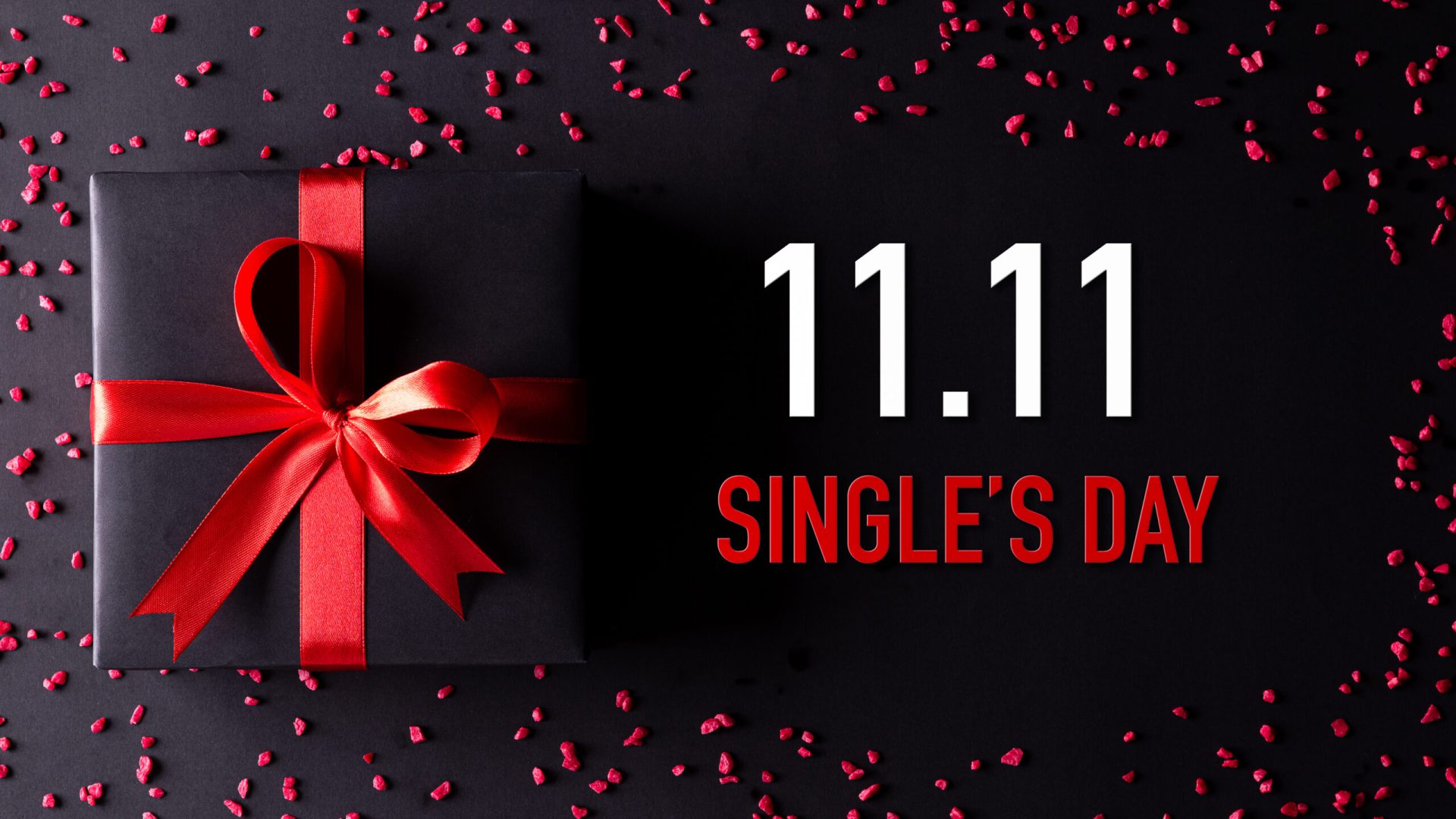 Online,Shopping,Of,China,,11.11,Singles,Day,Sale,Concept.,Top